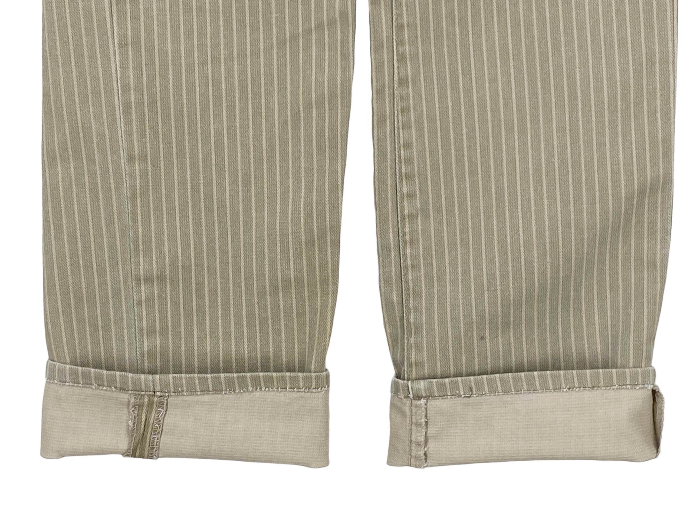 Vintage Carters Hickory Stripe Jeans - Vintage Workwear Denim Pants Size US 28 / EU 44 - 8 Thumbnail