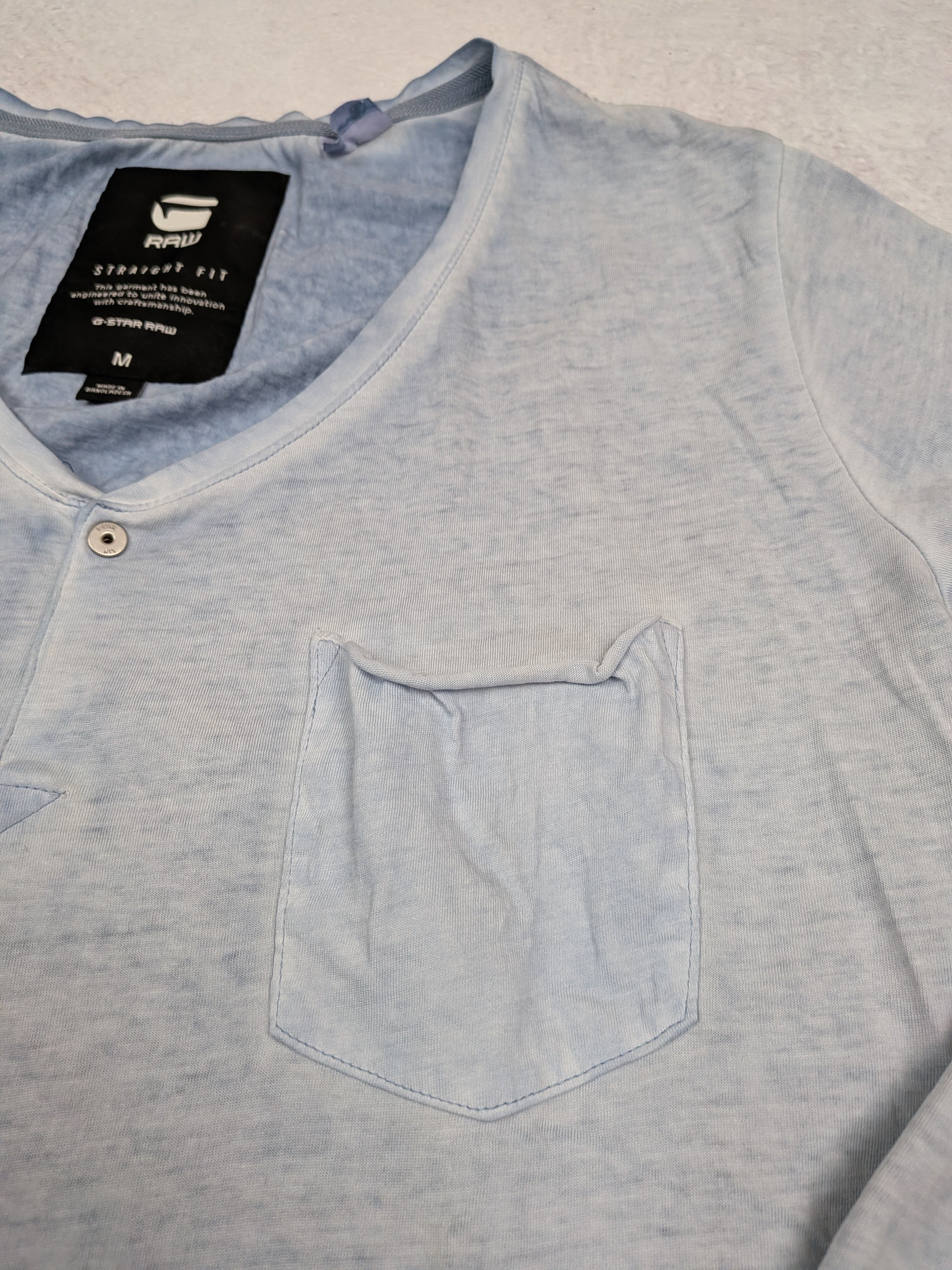 G-Star G-Star Raw T-shirt Organic Cotton Distressed Look Size M Size US M / EU 48-50 / 2 - 6 Thumbnail
