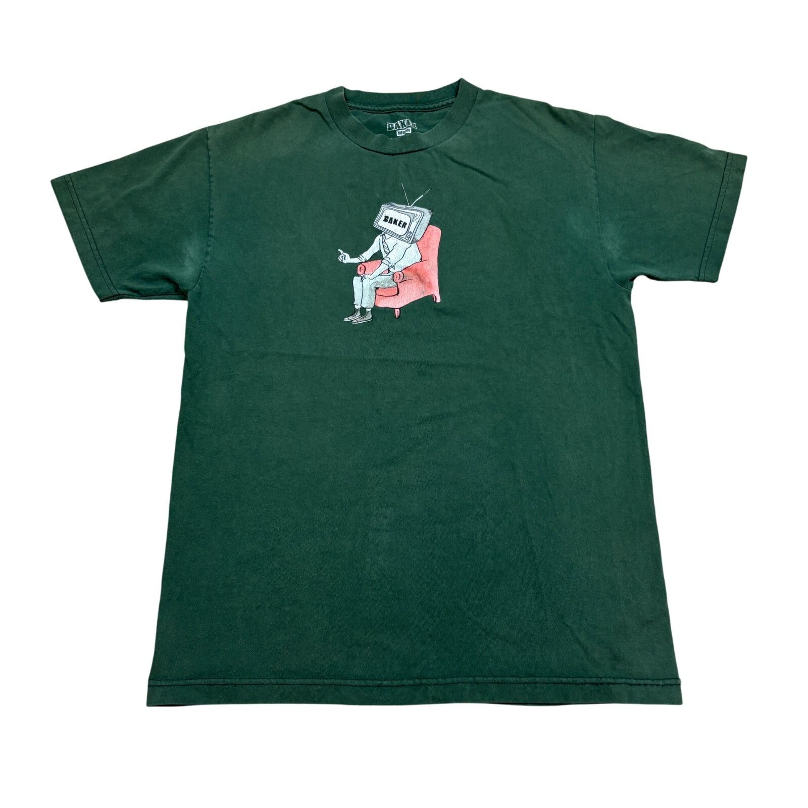 Other Baker Skateboards TV Head Coach Tee Shirt Men's Medium Y2K Size US M / EU 48-50 / 2 - 1 Thumbnail