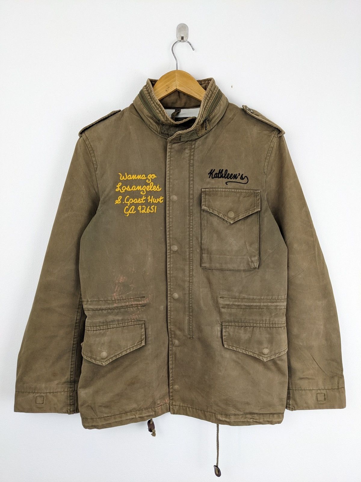 Vintage Japanese Brand Multi Pocket Denim Jacket MJ0161