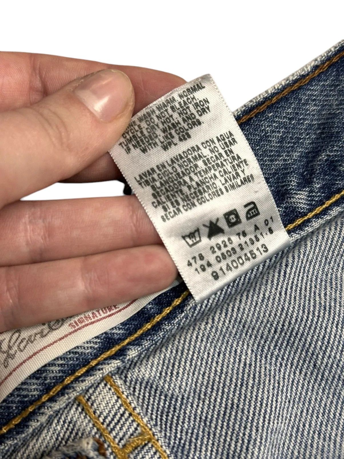 Levi's Levi’s Vintage Blue Denim Silver Tab Y2K USA Pants 36 Size US 36 / EU 52 - 12 Thumbnail