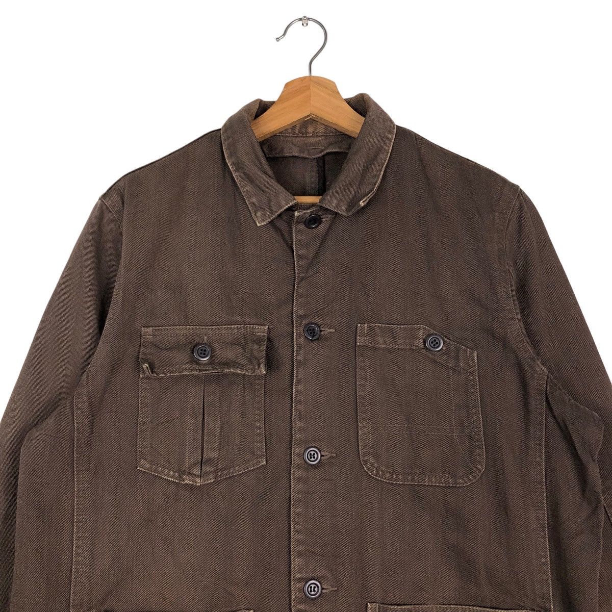 Japanese Brand 🔥Vintage Chore Work Jacket Japan Made Issey Miyake Design Size US M / EU 48-50 / 2 - 3 Thumbnail