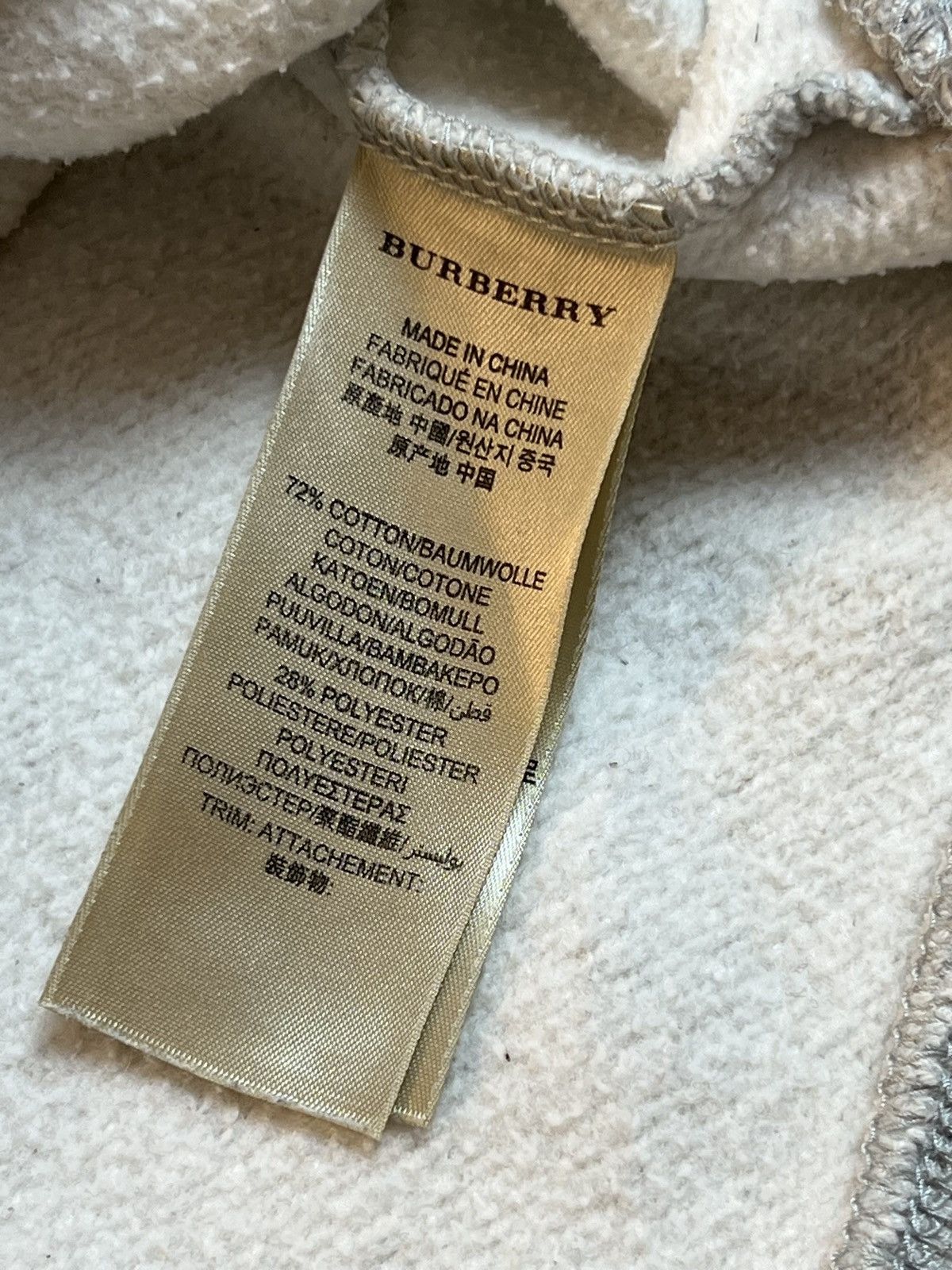 Burberry × Vintage Burberry Brit sweatshirt size l Size US L / EU 52-54 / 3 - 7 Thumbnail