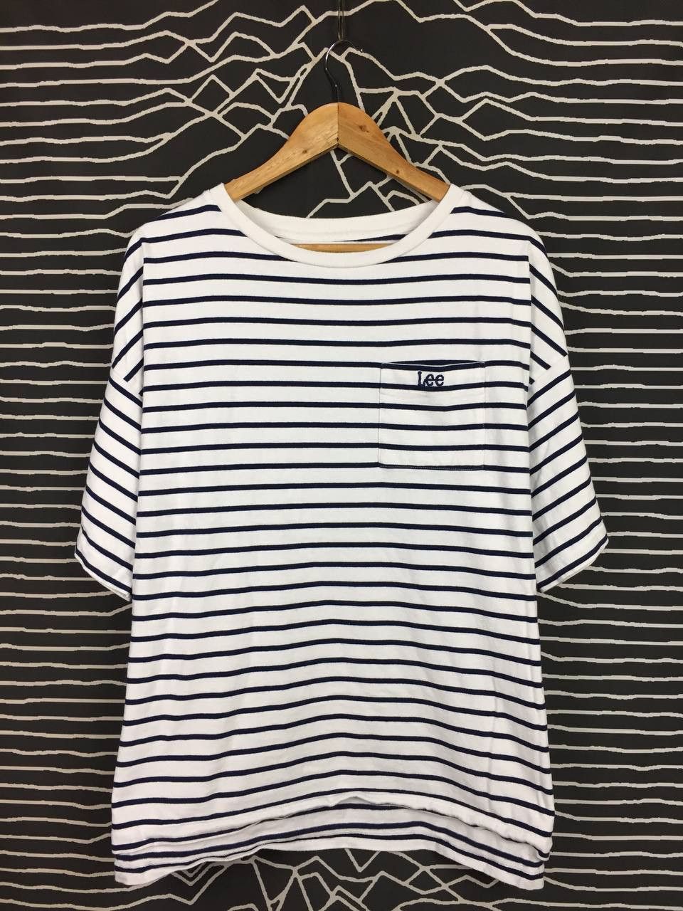 Lee LEE Union Made Sanforized Shrunk Striped Oversized Tee Size US M / EU 48-50 / 2 - 1 Thumbnail
