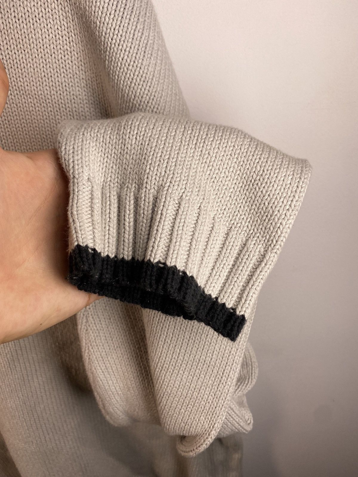 Pale YSL Sweater Knit Yves Saint Laurent Sweater