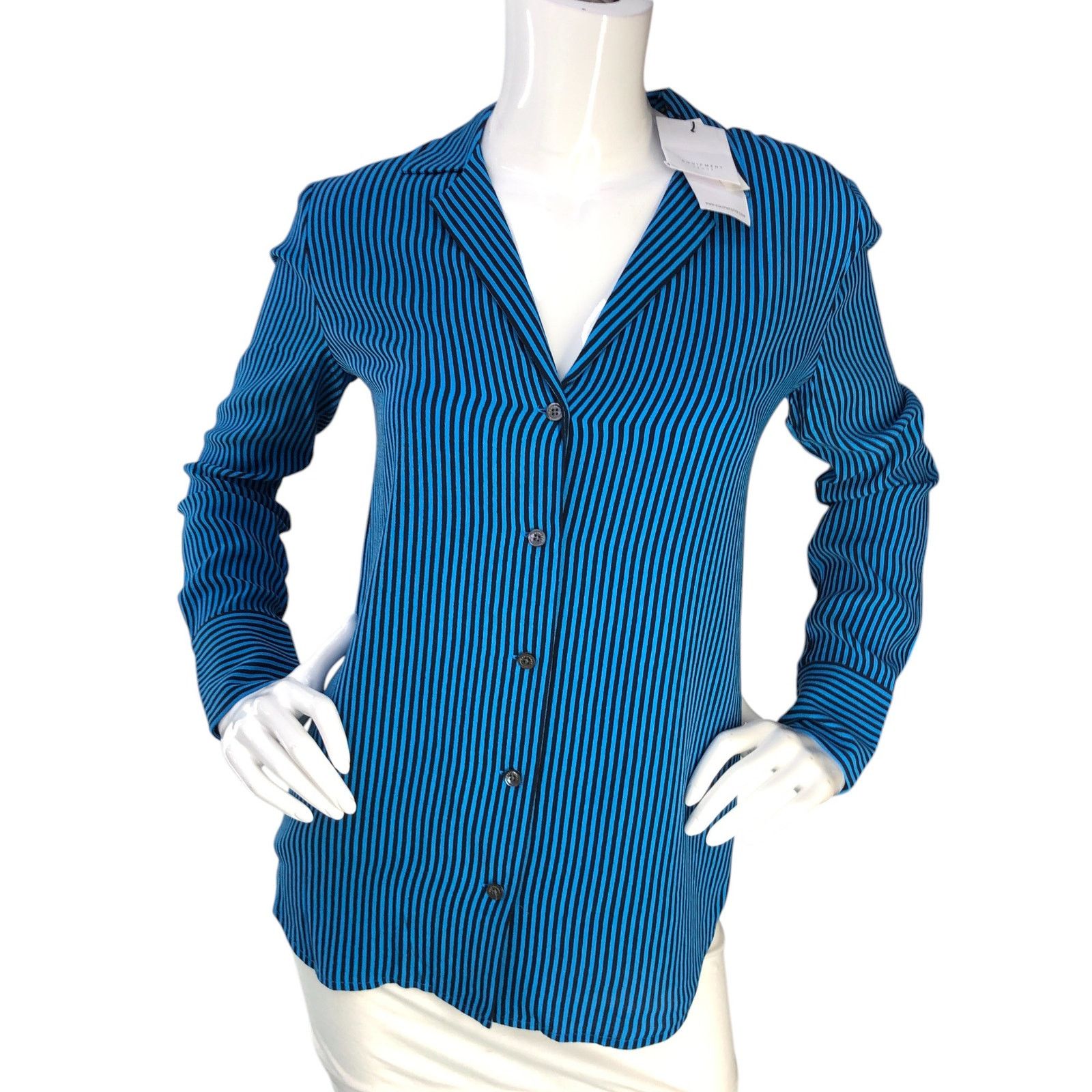 Equipment Equipment Size XS Shirt Oriana Blouse Top Striped $280 NEW Size XS / US 0-2 / IT 36-38 - 11 Thumbnail
