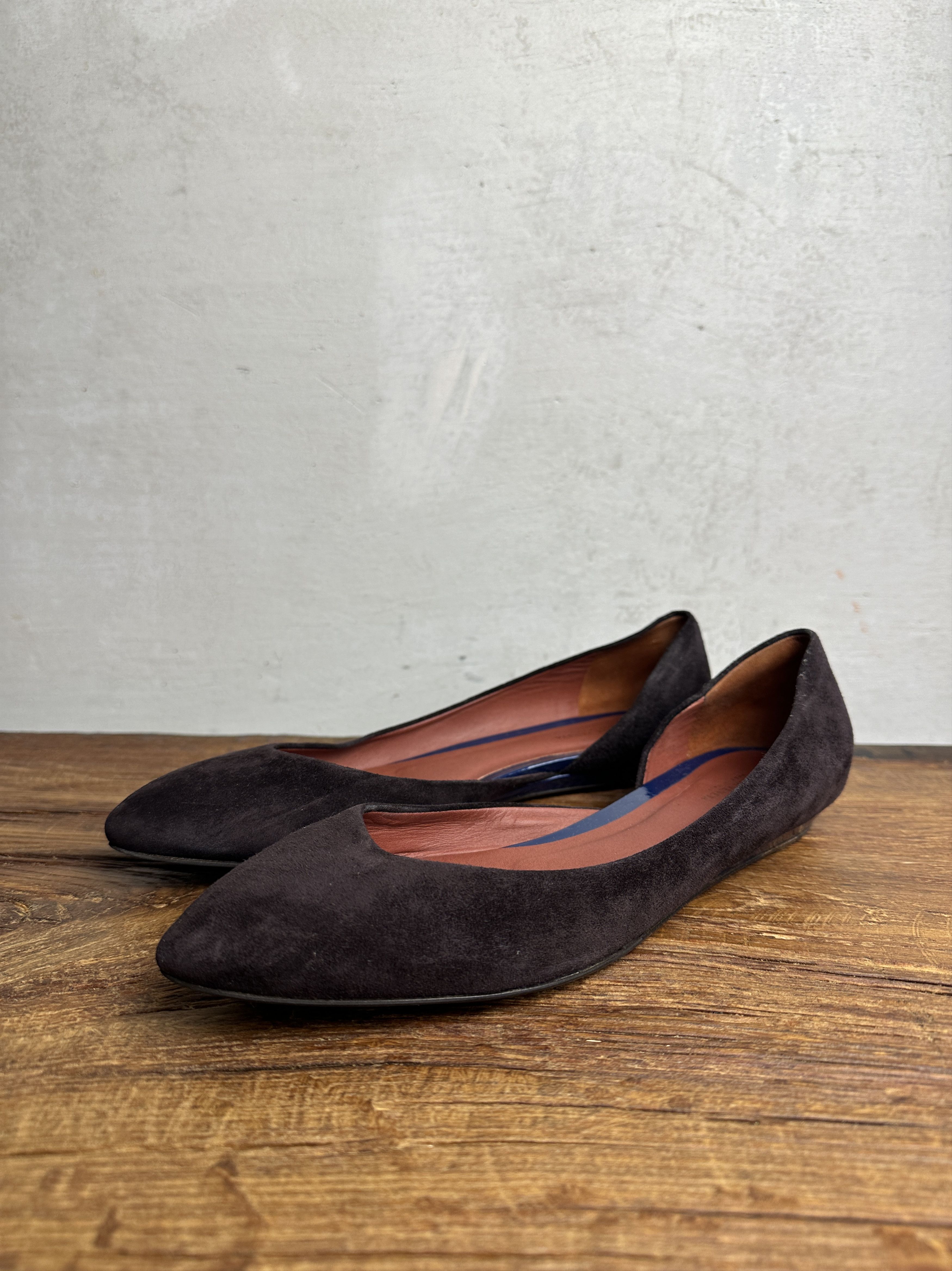Bottega Veneta Bottega Veneta Dark Brown Flats Size US 10 / IT 40 - 2 Thumbnail