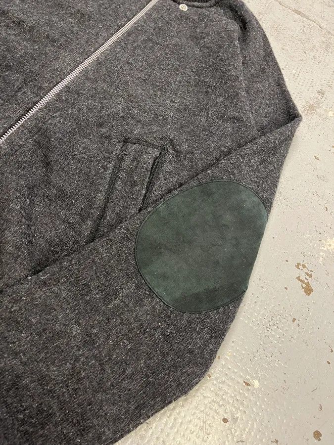 Dolce & Gabbana 2000s Dolce & Gabbana Fleece Track Grey Jacket Size US M / EU 48-50 / 2 - 7 Thumbnail