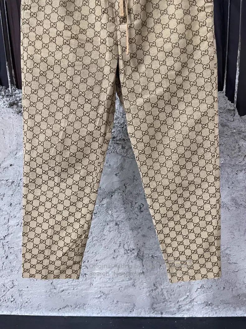 Gucci Gucci Full-print old-fashioned trousers Size US 30 / EU 46 - 4 Thumbnail