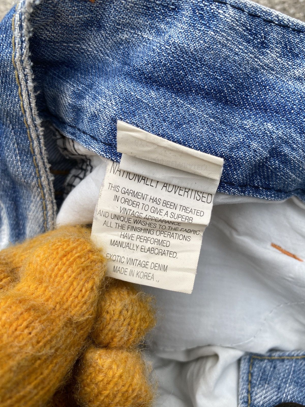 If Six Was Nine × Japanese Brand × Tornado Mart 1990s - Lolita Jeans Japan Claws Mark Washed Flare Denim Size US 29 - 20 Thumbnail