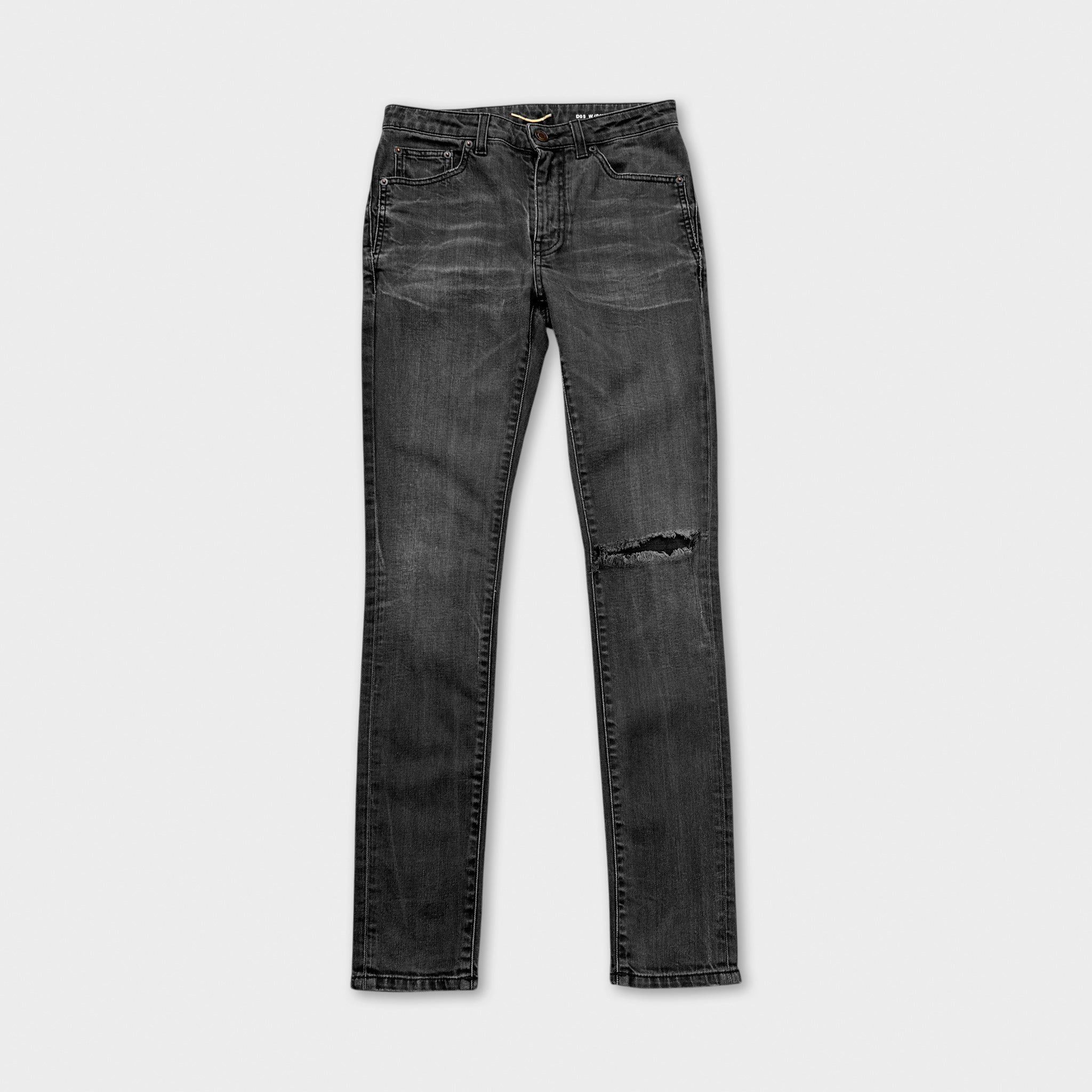 Hedi Slimane × Saint Laurent Paris FW16 saint Laurent raw black