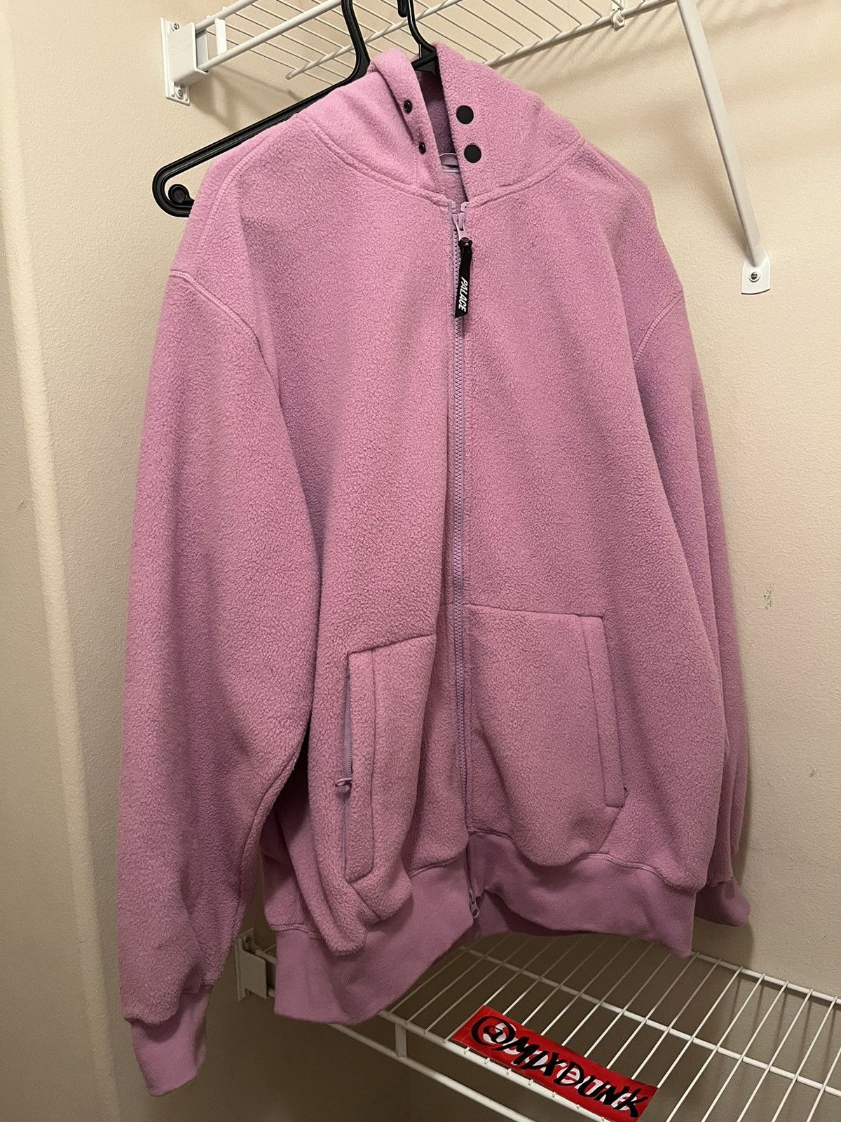 Palace Palace Polartec Hooded Zip Up Jacket Lilac Large Size US L / EU 52-54 / 3 - 1 Thumbnail
