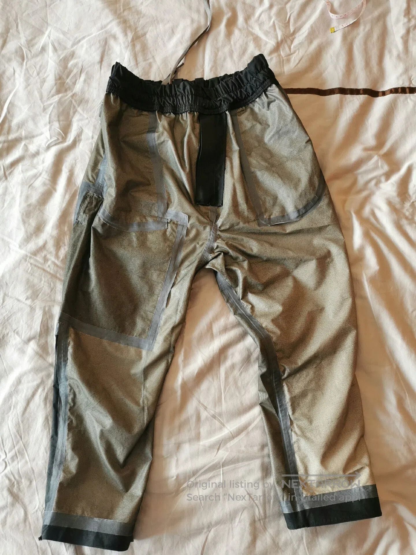 Taichi Murakami Taichi Murakami Black Tapered Pants. Size US 28 / EU 44 - 7 Thumbnail
