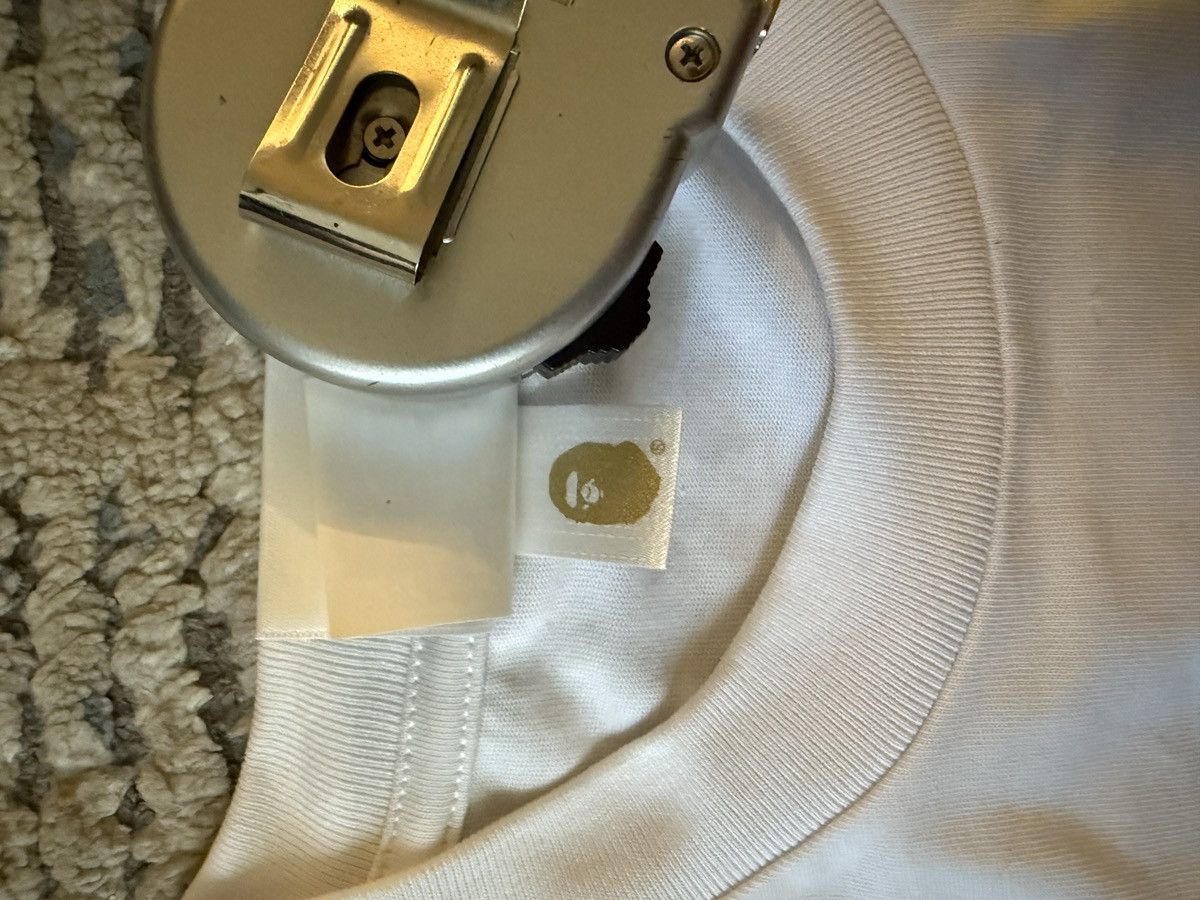 Bape Bape white flame T shirt Size US L / EU 52-54 / 3 - 5 Thumbnail