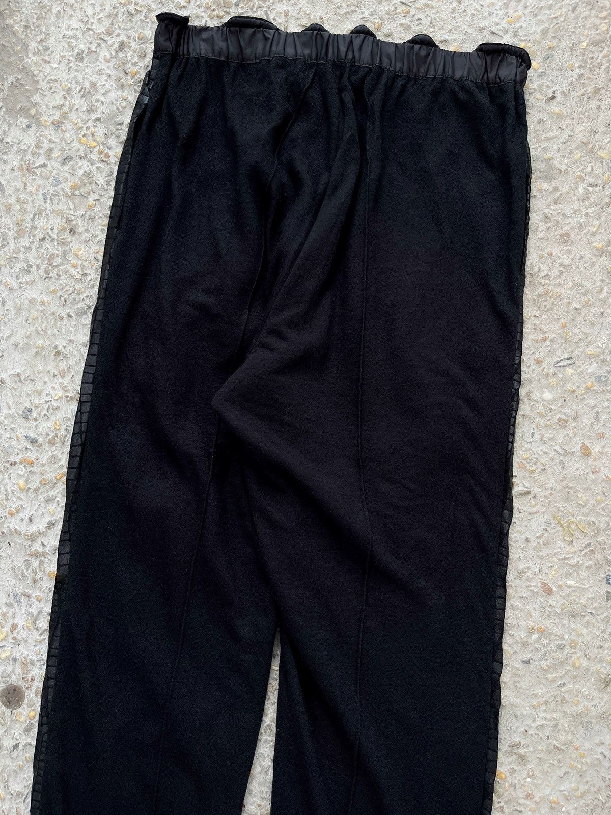 Sacai Textured Panel Hybrid Leggings Pants Size 26" / US 2 / IT 38 - 5 Thumbnail