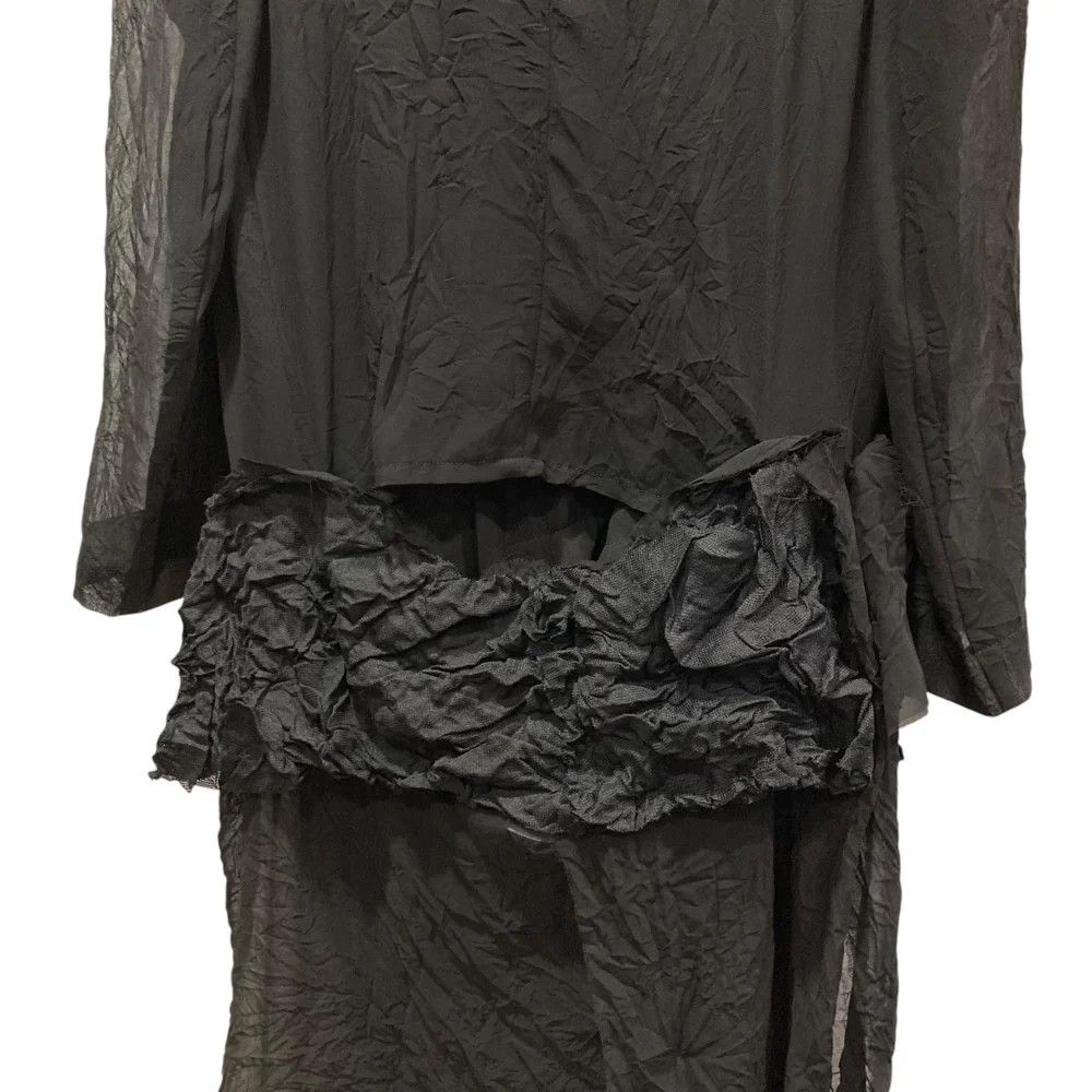 Yohji Yamamoto YOHJI YAMAMOTO Wrinkled sheer jacket Size US M / EU 48-50 / 2 - 5 Thumbnail