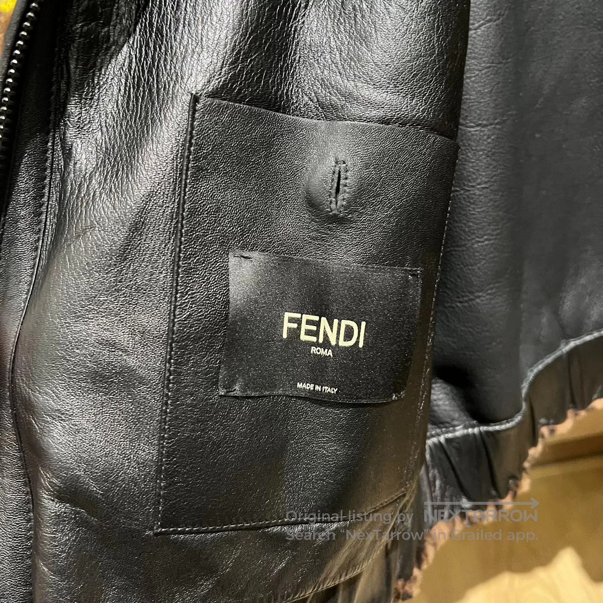 Fendi fendi ff printed plush outerwear jacket. Size US L / EU 52-54 / 3 - 4 Thumbnail