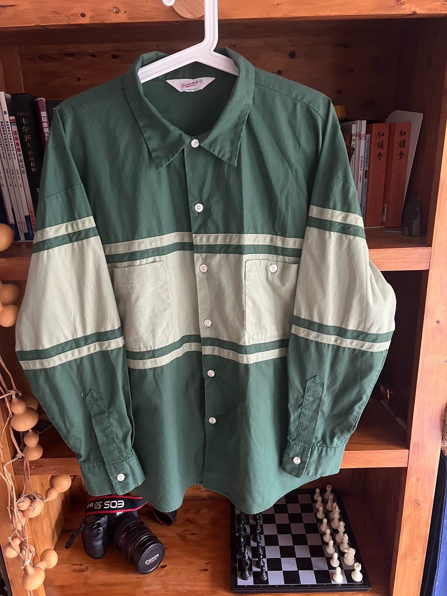 Tenderloin Tenderloin Workwear Color Block Long Sleeve Shirt Rare Japan Size US S / EU 44-46 / 1 - 4 Thumbnail