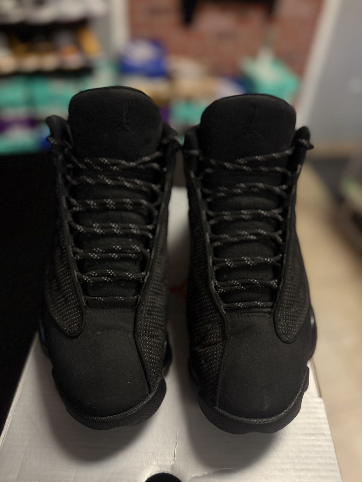 Jordan Brand Jordan 13 Black Cat Size 8 🧼 W BOX (2017) Size US 8 / EU 41 - 7 Thumbnail
