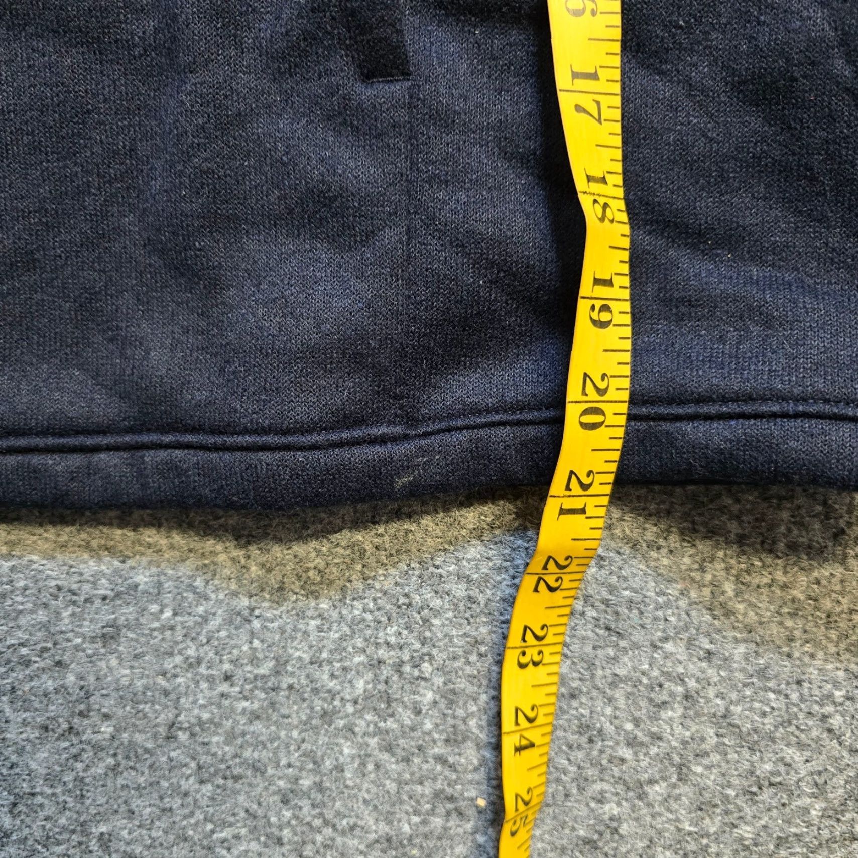 Prana Prana Sweater Women Size M Blue Wool Blend Hoodie Drawstring Pockets Casual Pullover Mock Neck Long Sleeve Size M / US 6-8 / IT 42-44 - 7 Thumbnail