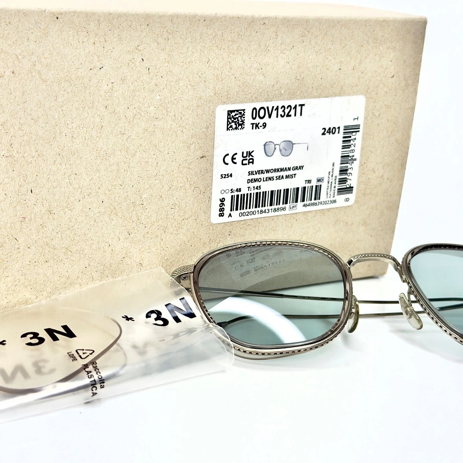 Oliver Peoples OLIVER PEOPLES TK9 TAKUMI OV1321T Gray Titanium 1321 Size ONE SIZE - 8 Thumbnail