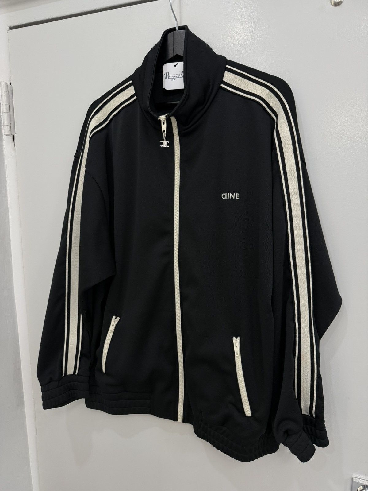 Celine × Hedi Slimane Celine Track Jacket Size US XXL / EU 58 / 5 - 3 Thumbnail