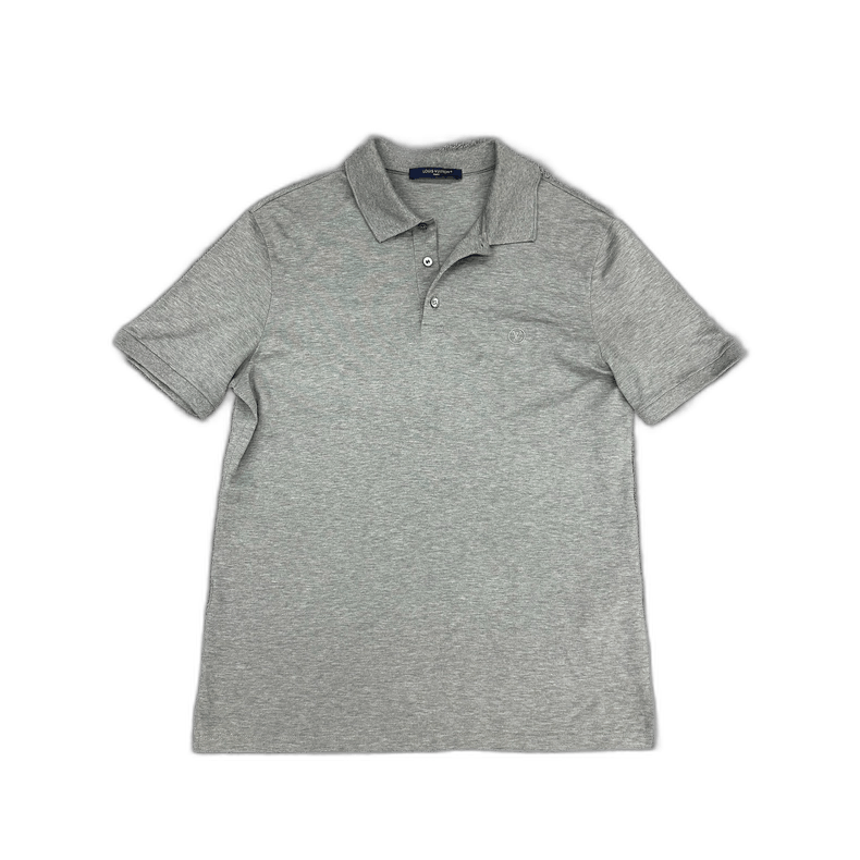 Louis Vuitton Louis Vuitton Gray Short Sleeve Polo Shirt Size US L / EU 52-54 / 3 - 1 Thumbnail