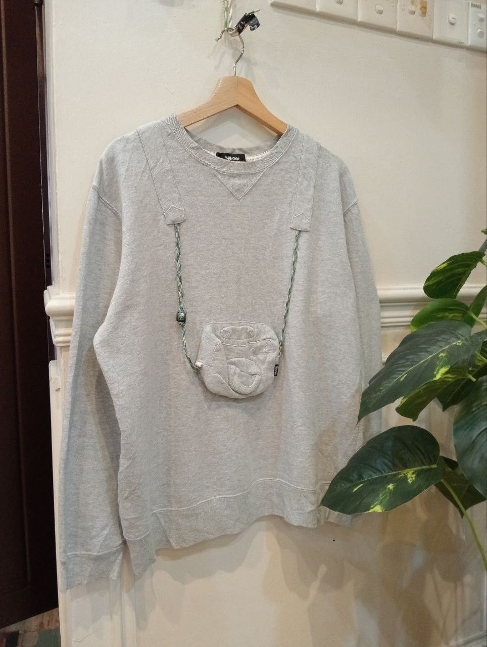 Issey Miyake ISSEY MIYAKE NE-NET CAMERA SWEATSHIRT - SIZE 3 GREY Size US L / EU 52-54 / 3 - 1 Thumbnail