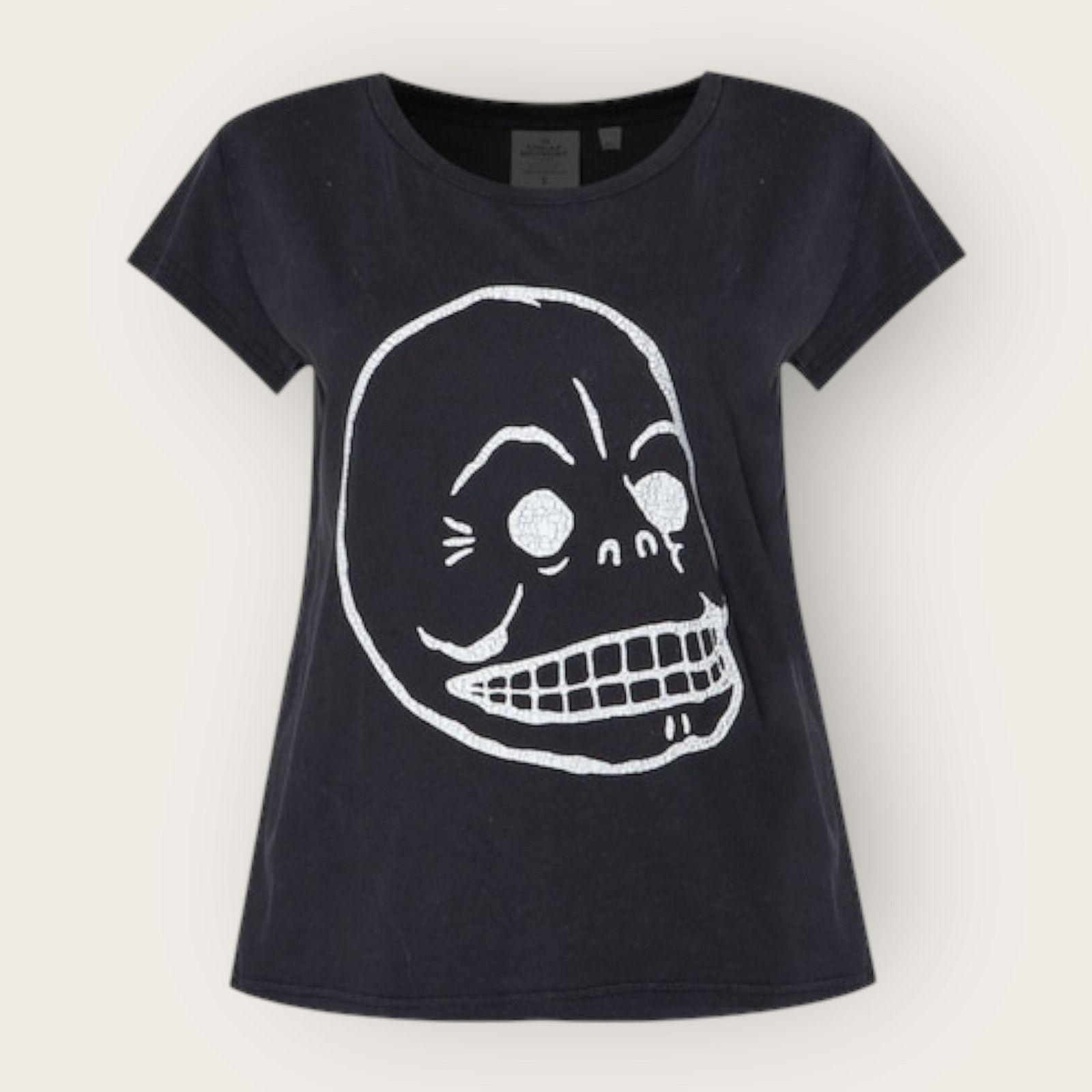 Cheap Monday Cheap Monday Have Tee Cracked Skull Tee Size M / US 6-8 / IT 42-44 - 1 Thumbnail