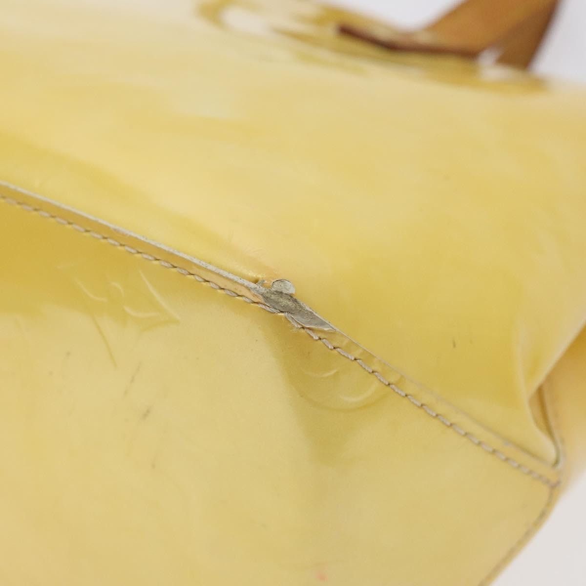 Louis Vuitton LOUIS VUITTON Monogram Vernis Reade PM Hand Bag Gris M91145 Size ONE SIZE - 14 Thumbnail