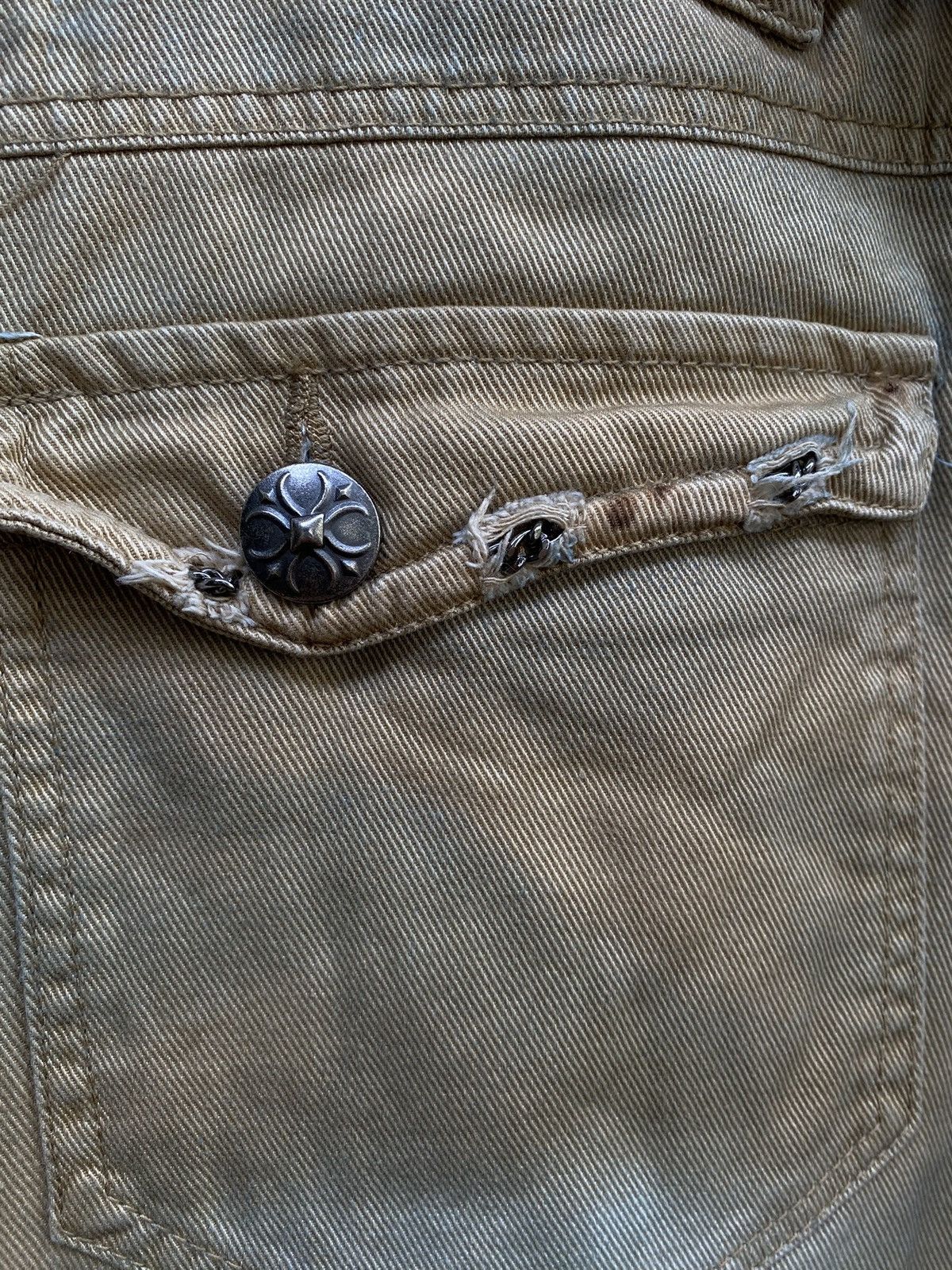 In The Attic Vintage Y2K InTheAttic Punk Seditionaries Buckle-back Jeans Size US 31 - 15 Thumbnail