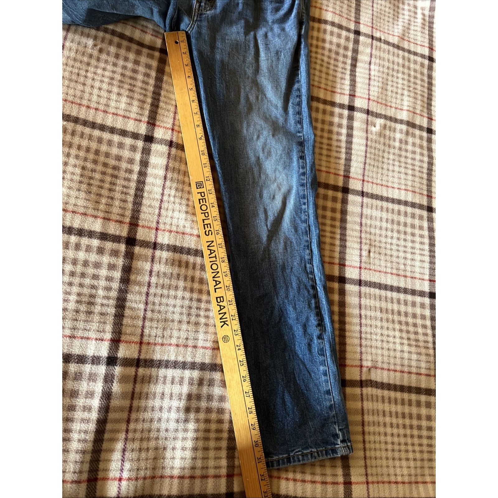 Levi's Levi's 511 Jeans Men's 36x32 Blue Slim Straight Leg Denim Size US 36 / EU 52 - 4 Thumbnail