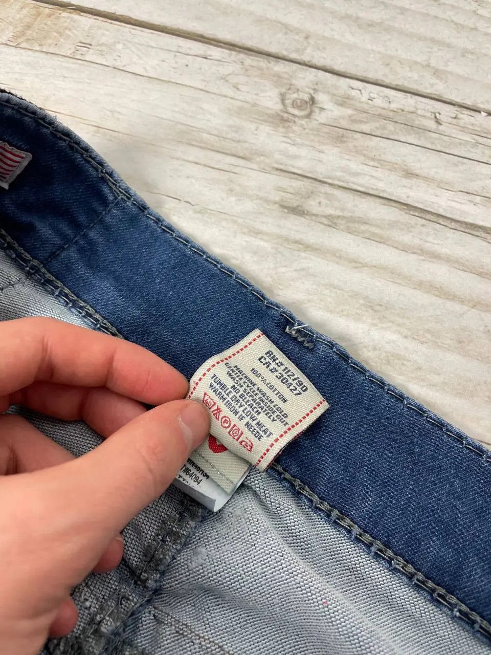 True Religion Vintage True Religion Straight Denim Jeans Japan Y2K Size US 34 / EU 50 - 14 Thumbnail