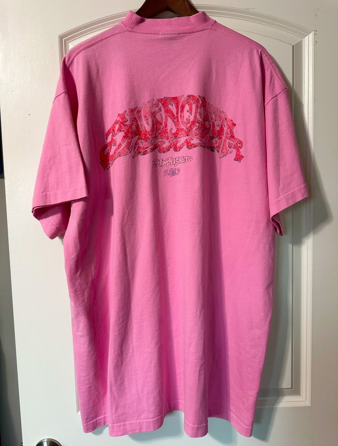 Balenciaga offshore cotton T-Shirt oversized