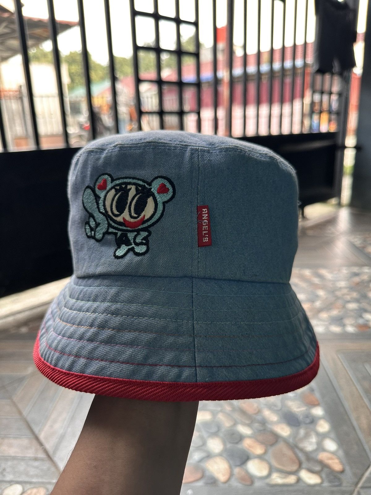 Angel Blue × Japanese Brand Vintage Angel Blue Bucket Hat Y2k Size ONE SIZE - 2 Thumbnail