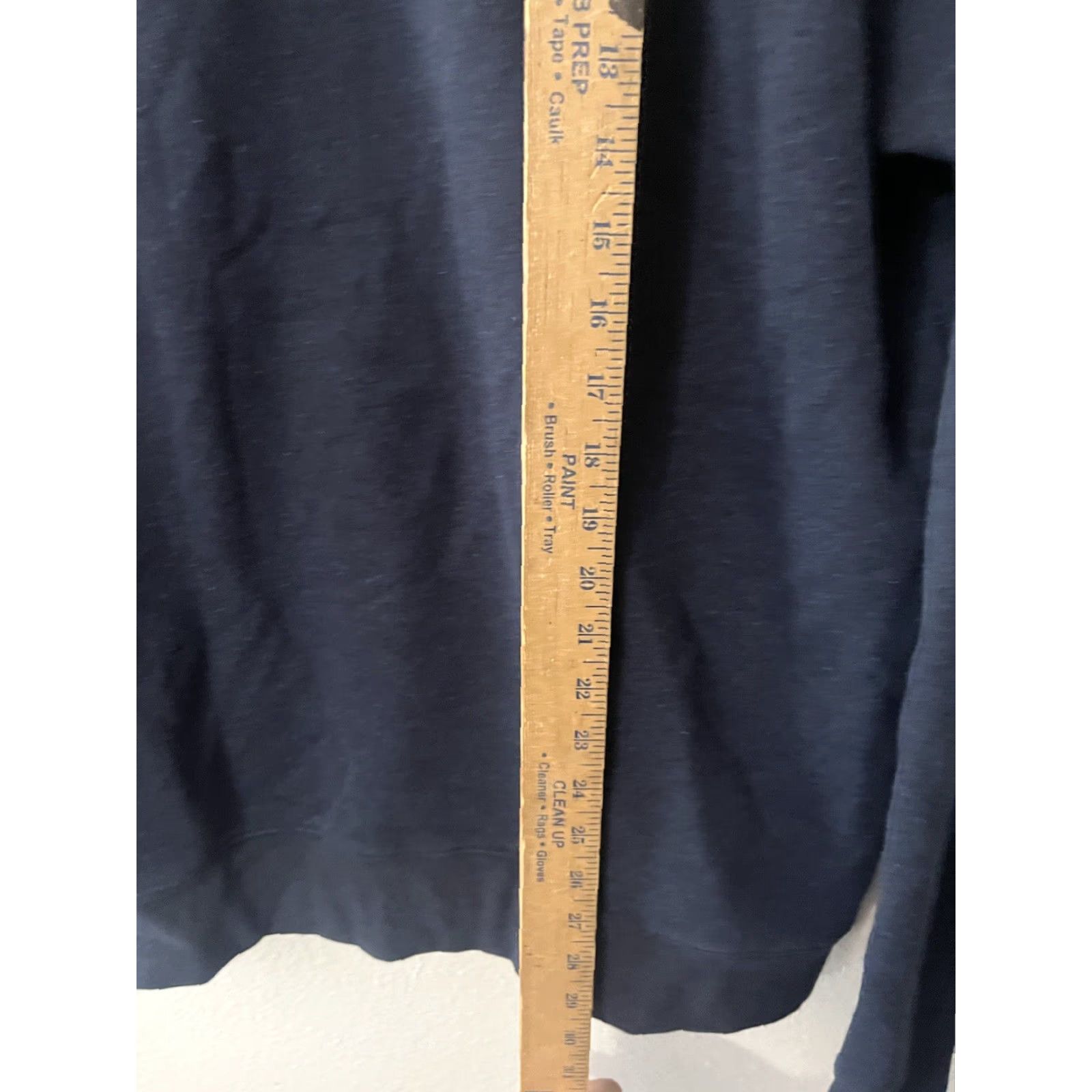 Banana Republic Banana Republic Hoodie Mens Pullover Fleece Front Pockets Navy Tall L Blue Weather: Fall, Spring, Summer, Winter (Activewear, Casual) Womens? Size L / US 10 / IT 46 - 4 Thumbnail