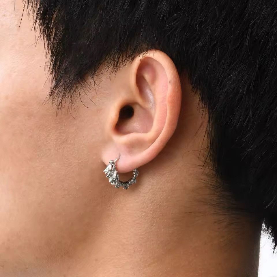 Jewelry × Vintage Chinese Dragon Earrings Size ONE SIZE - 1 Thumbnail