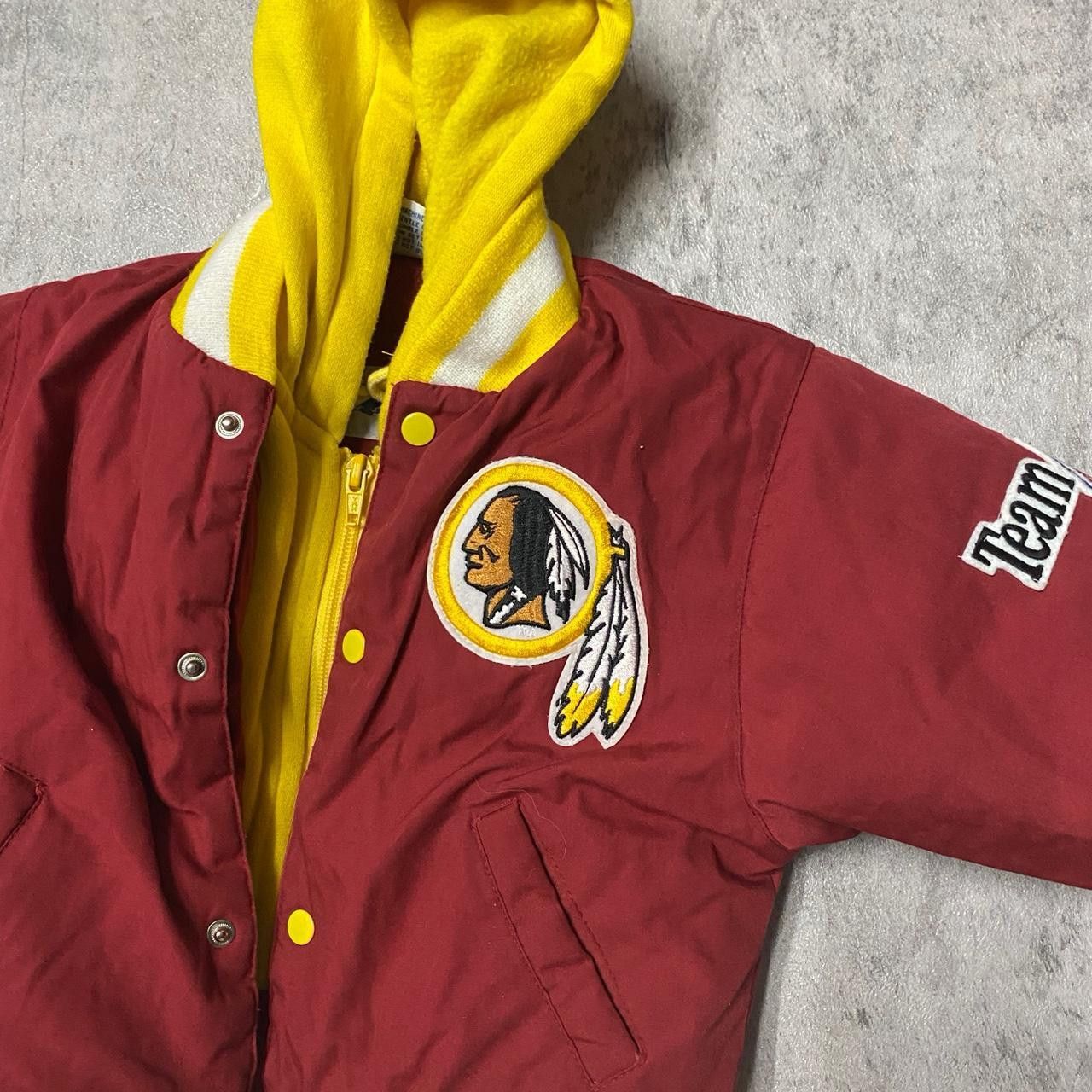 Other Red and yellow Washington Redskins varsity jacket #NFL Size ONE SIZE - 2 Thumbnail
