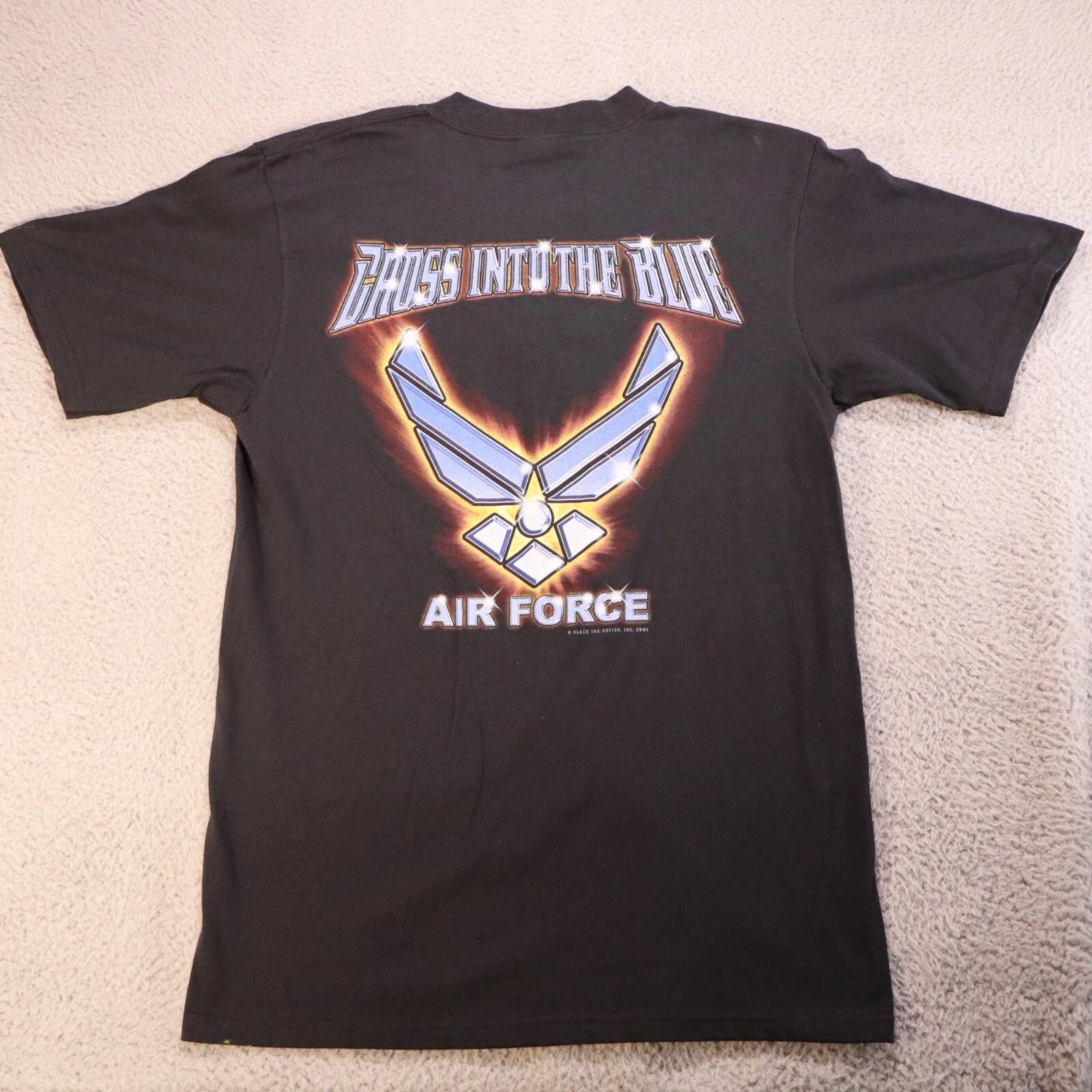 Soffe US Air Force "Cross Into The Blue" Medium Black 2005 defect Size US M / EU 48-50 / 2 - 2 Thumbnail