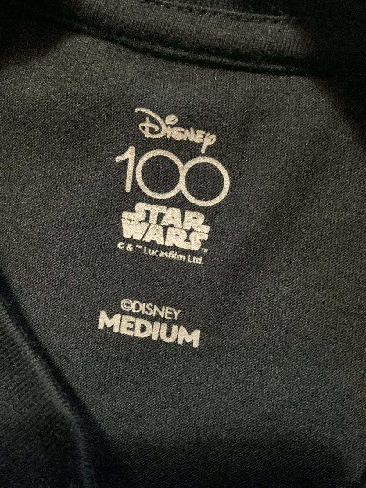 Disney × Star Wars Disney 100 Years Of Wonder Star Wars Lucasfilm T-Shirt Size US M / EU 48-50 / 2 - 7 Thumbnail