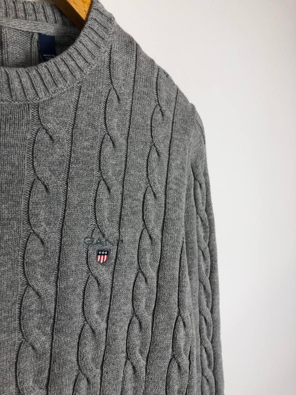 Gant Gant Sweater Pullover Crewneck Cotton Gray size S Size US S / EU 44-46 / 1 - 3 Thumbnail