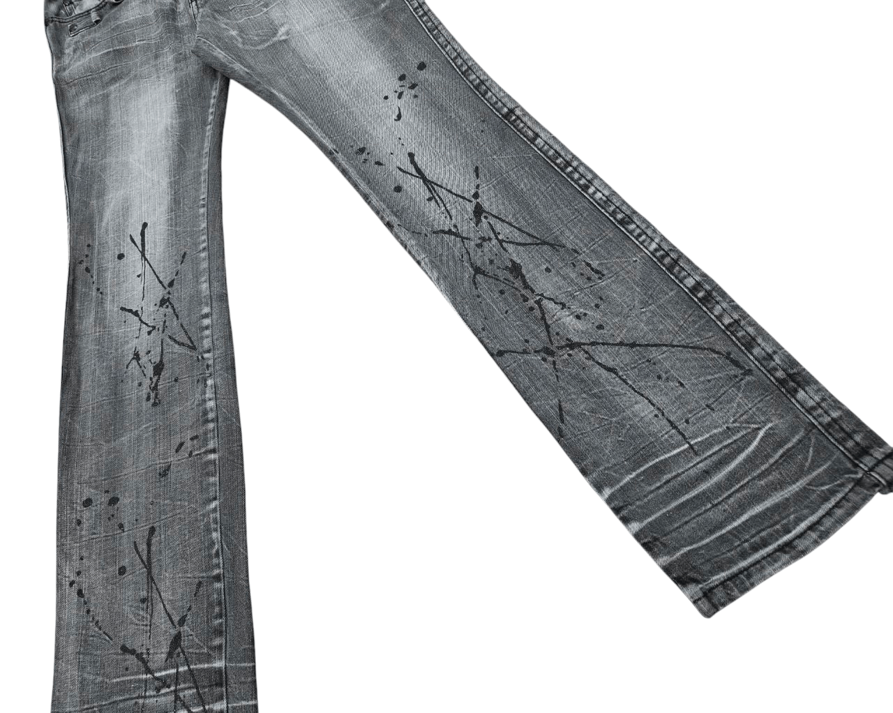 Japanese Brand Blow By Blue Punk Denim Size US 29 - 3 Thumbnail