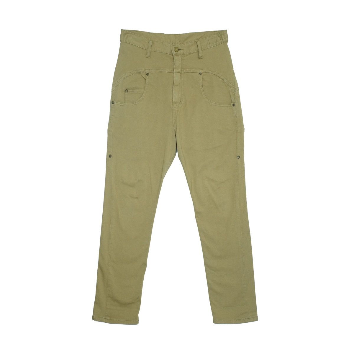 Issey Miyake *NoTariff Mercibeaucoup x Lee Drop Crotch Pants Size 29" - 1 Thumbnail