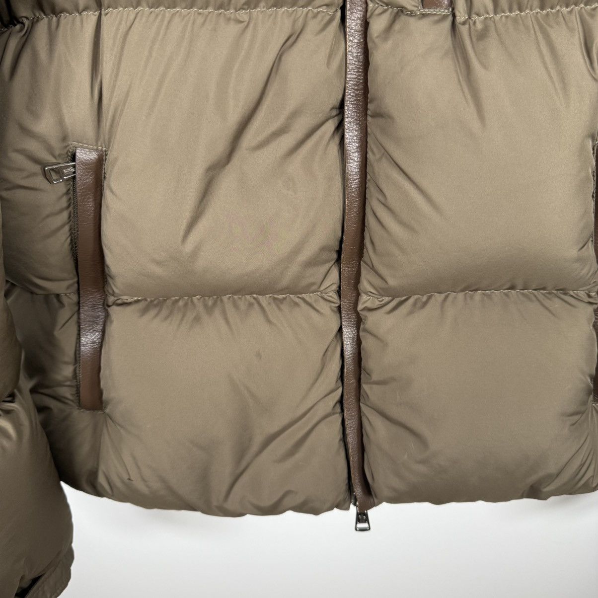 Moncler Moncler Besbre Men’s Down Puffer Jacket Size 3 (M/L) Brown Size US L / EU 52-54 / 3 - 6 Thumbnail