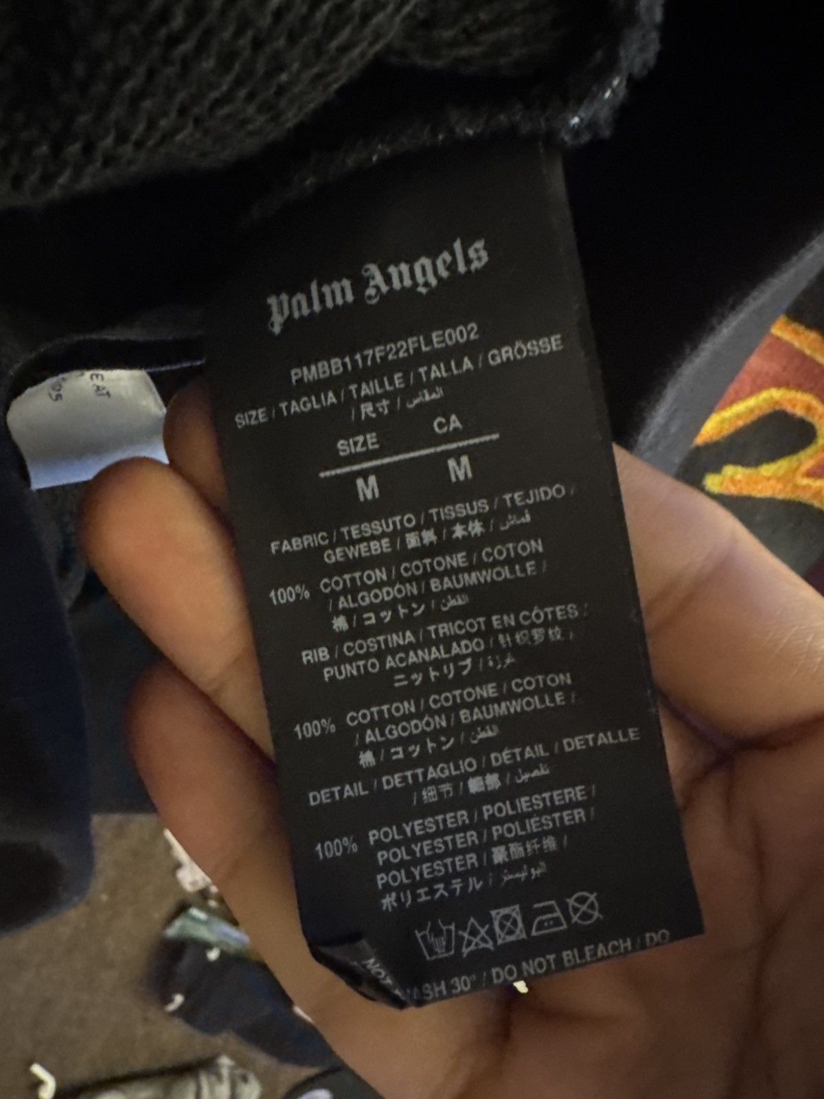 Palm Angels Palm Angels Fire Hoodie Size US M / EU 48-50 / 2 - 2 Thumbnail