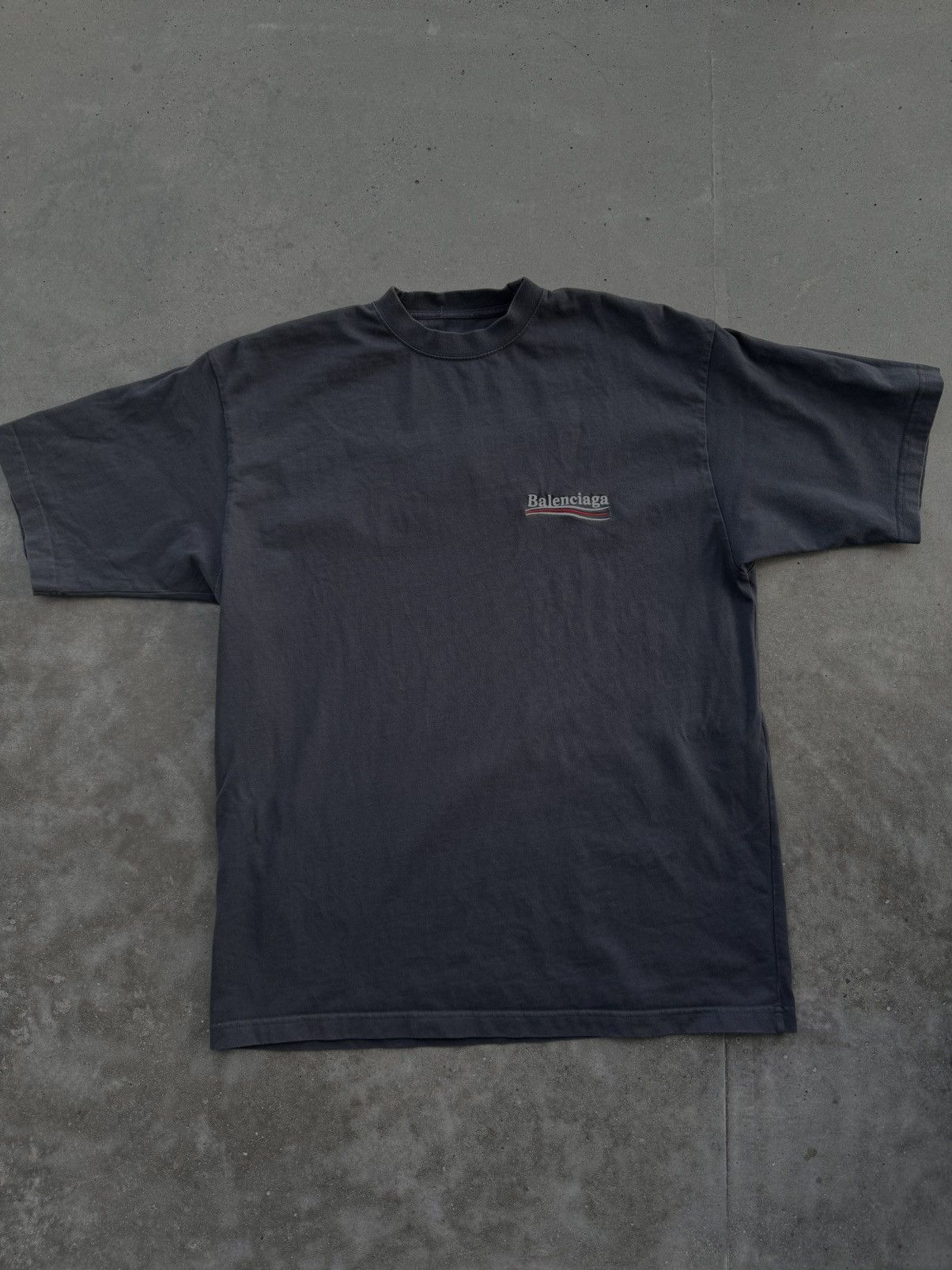 Balenciaga × Designer Balenciaga embroidered political t-shirt Size US S / EU 44-46 / 1 - 2 Thumbnail
