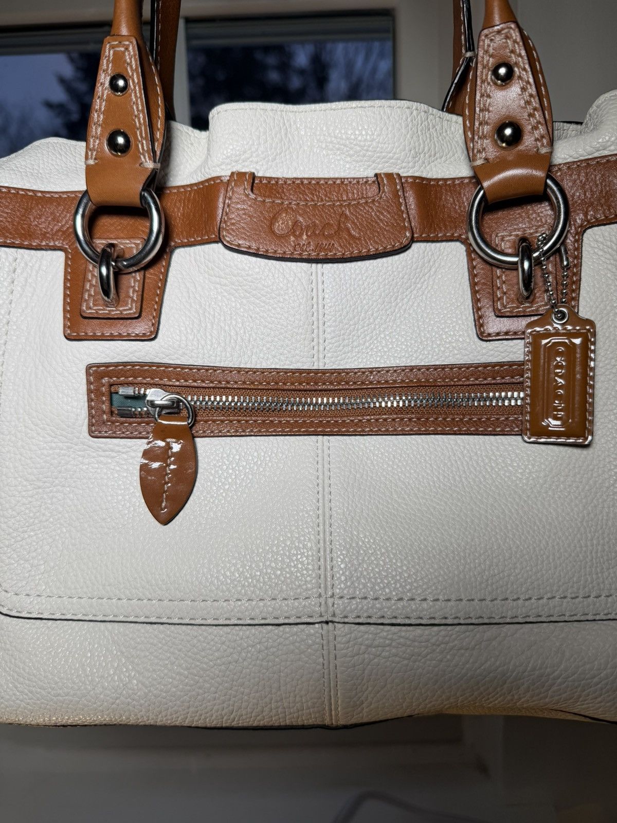 Coach Authentic Vintage Coach Penelope Satchel in cream Size ONE SIZE - 3 Thumbnail