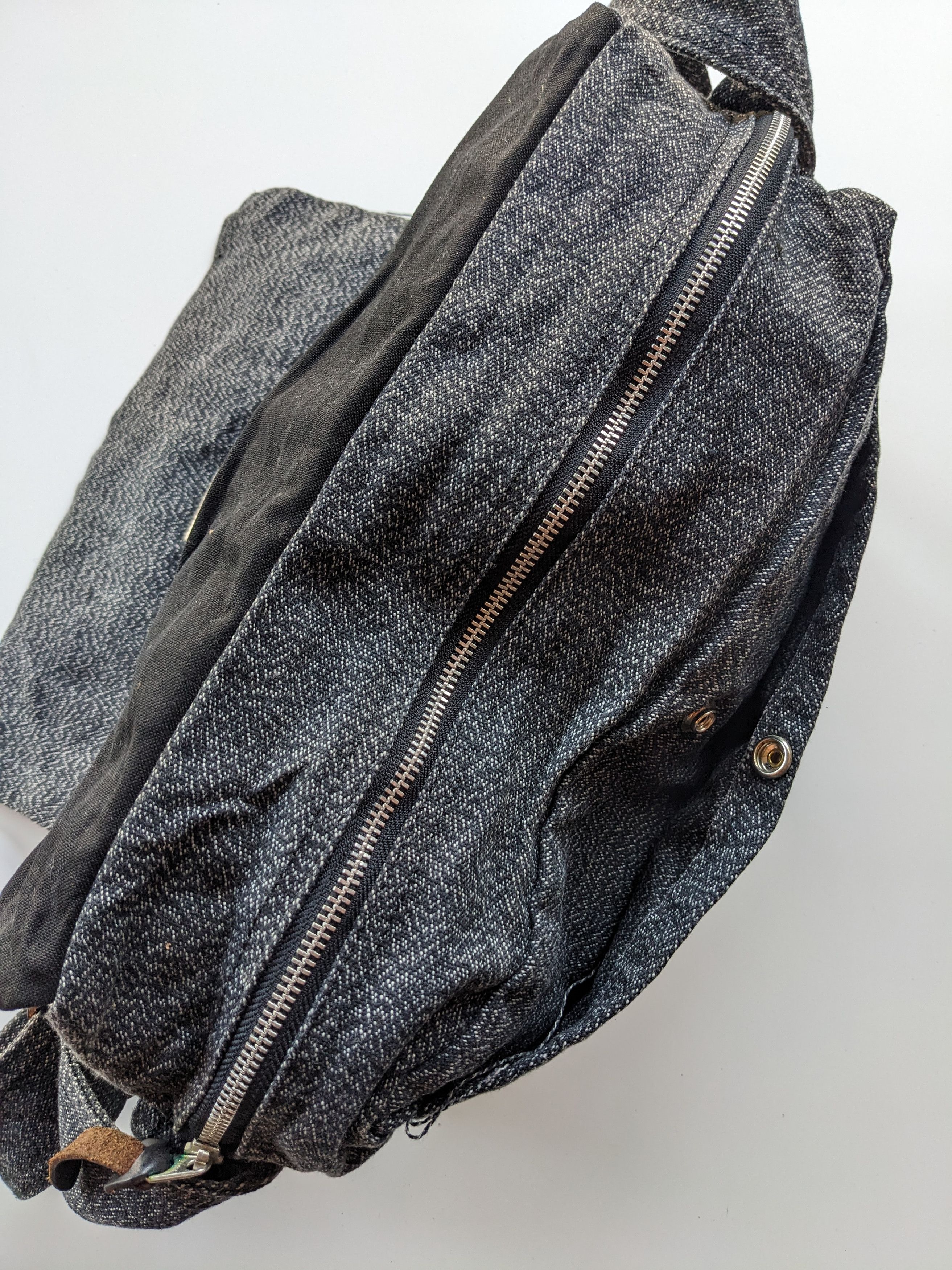 Japanese Brand Ficelle canvas sling bag Size ONE SIZE - 7 Thumbnail