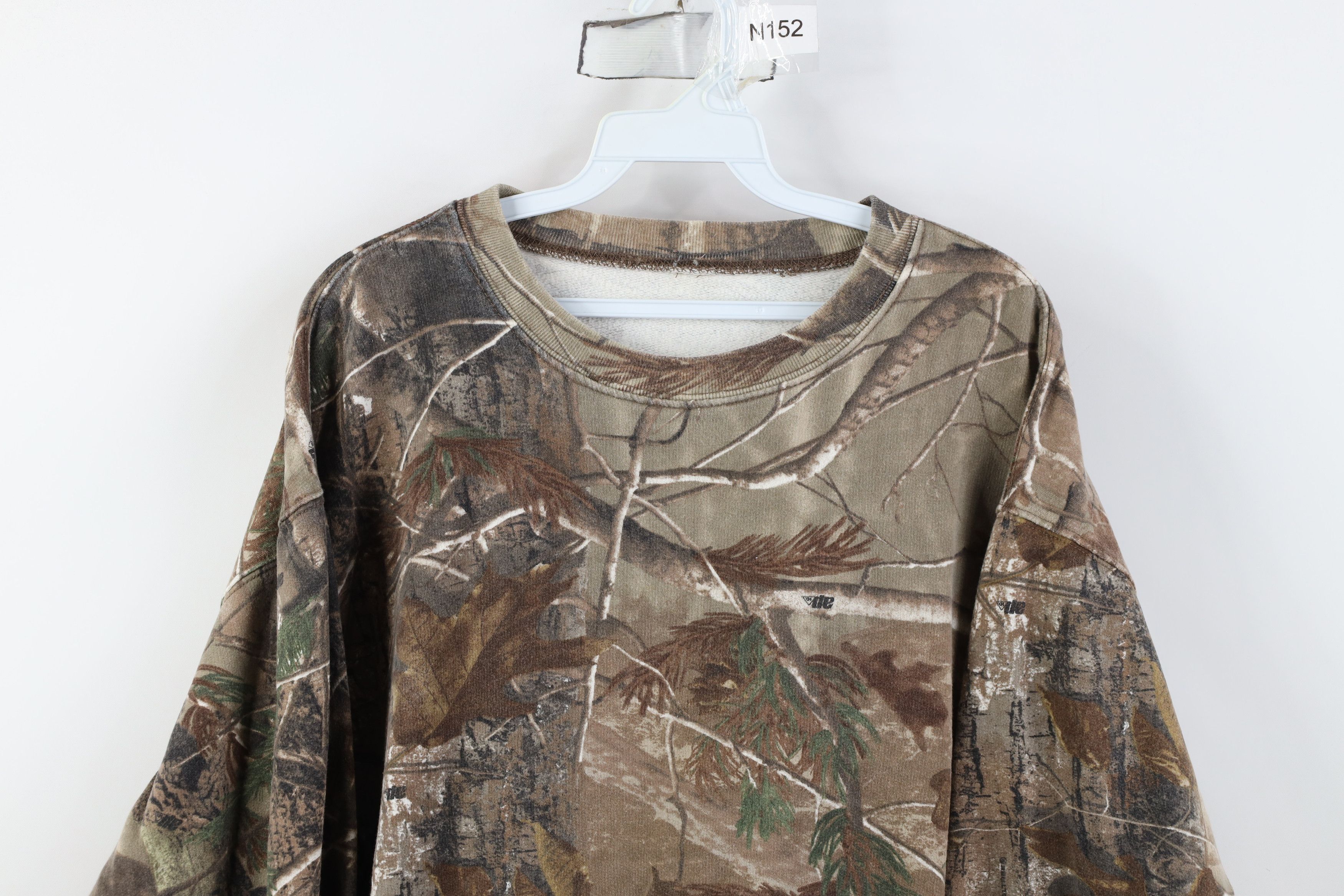 Vintage Vintage 90s Y2K Streetwear Camouflage Crewneck Sweatshirt Size US XXL / EU 58 / 5 - 2 Thumbnail