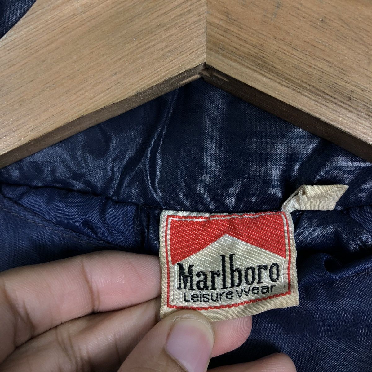 Marlboro 🔥90’s Vintage Bomber Jacket Light Puffer Down Marlboro USA Size US S / EU 44-46 / 1 - 12 Thumbnail